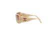Chanel Large Tan Sunglasses