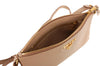 Prada Beige Pebbled Leather Bag