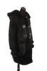 Coach Black Shearling Toggle Coat