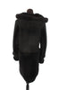 Coach Black Shearling Toggle Coat