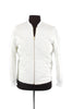 Linder White Nylon Bomber