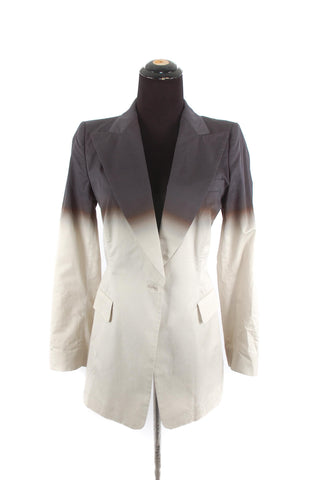 Dries Van Noten Grey Ombre Blazer
