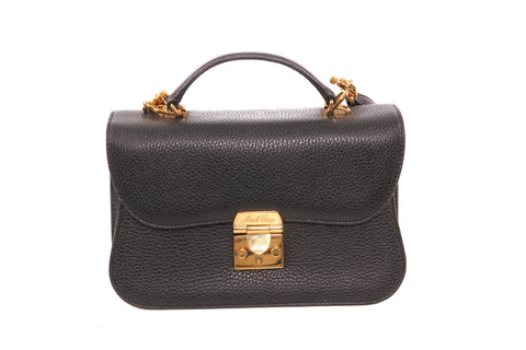 Mark Cross Black Leather Bag