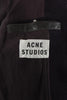 Acne Wool and Leather Biker Jacket