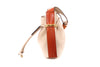 Chloe Tan Leather Bucket Bag