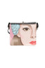 Prada Saffiano Face Print Bag