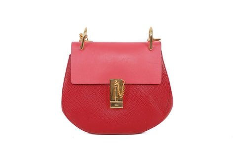 Chloe Red Drew Bag