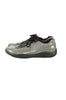 Prada Olive Patent Leather Sneakers