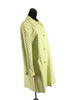 Versace Lime Checkerboard Coat
