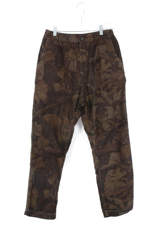 White Mountaineering Leaf Print Pants
