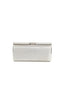 Versace Silver Leather Clutch