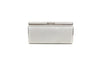 Versace Silver Leather Clutch