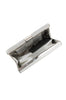 Versace Silver Leather Clutch