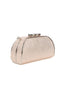 Versace Metallic Pink Leather Clutch