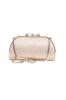 Versace Metallic Pink Leather Clutch