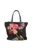Prada Flower Nylon Tote