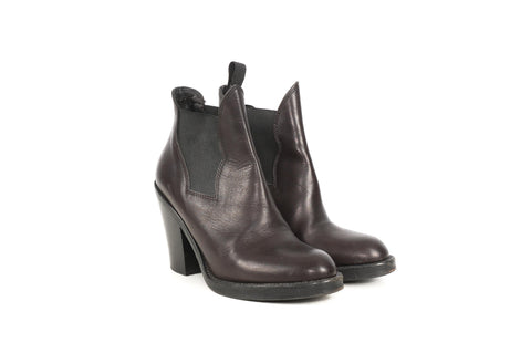 Acne Studios Black Heeled Chelseas