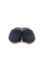 Mansur Gavriel Blue Satin Mules