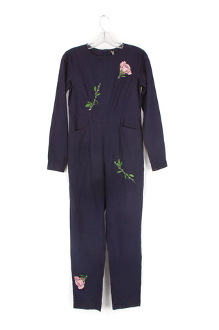 Samantha Pleet Embroidered Jumpsuit