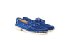 Louboutin Blue Studded Loafers