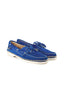 Louboutin Blue Studded Loafers