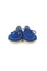 Louboutin Blue Studded Loafers