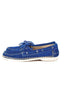 Louboutin Blue Studded Loafers