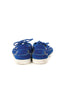 Louboutin Blue Studded Loafers