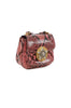 Miu Miu Pink Python Shoulder Bag