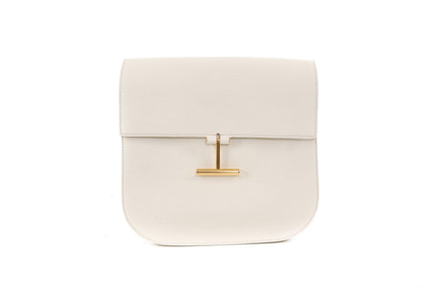 Tom Ford White Leather Bag