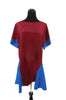 Emilio Pucci Burgundy & Blue Dress