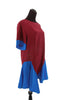 Emilio Pucci Burgundy & Blue Dress