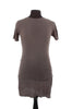 Rick Owens Taupe Grey Cotton Shirt