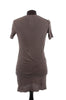 Rick Owens Taupe Grey Cotton Shirt