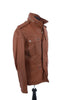 Bally Caramel Leather Jacket