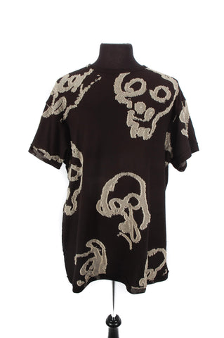 Yohji Yamamoto Skull Embroidered Shirt
