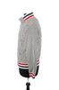 Thom Browne Grey Striped Bomber