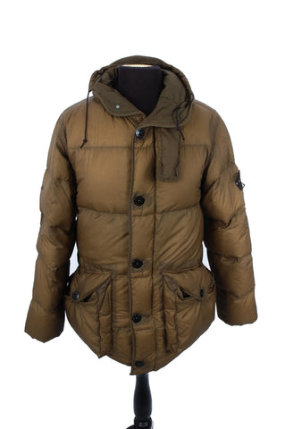 Stone Island Olive Puffer Jacket