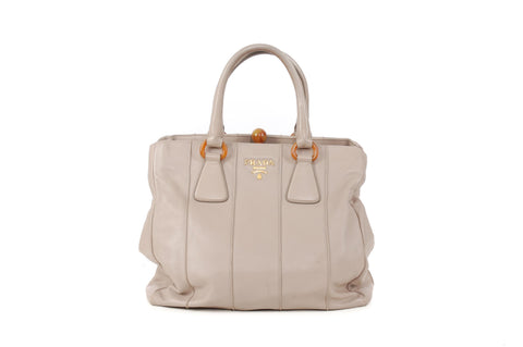 Prada Beige Leather Bag