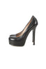Saint Laurent Black Platform Pumps