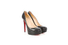 Louboutin Black Leather Pumps