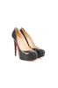 Louboutin Black Leather Pumps