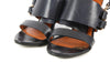 Givenchy Navy Leather Sandals