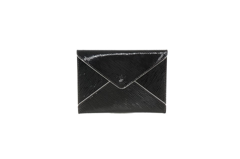 Louis Vuitton Black Leather Envelope