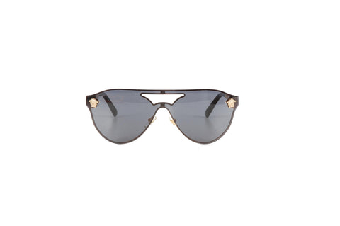 Versace Black and Gold Sunglasses