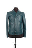 Bally Teal Leather Jacket