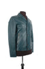 Bally Teal Leather Jacket