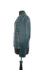 Bally Teal Leather Jacket