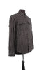 Sandro Black Flannel Shirt