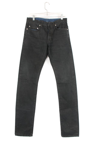 Dior Black Coated Jeans